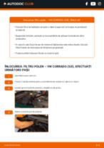 piese automobile VW CORRADO (53I) | PDF Tutorial de reparație