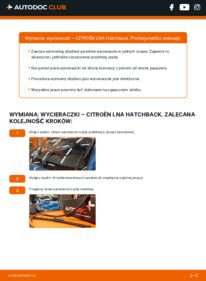 Jak wymienić Pióro wycieraczki LNA Hatchback 1.1
