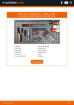Trin-for-trin PDF-tutorial om skift af RENAULT SUPER 5 Box (S40_) Bremseskiver