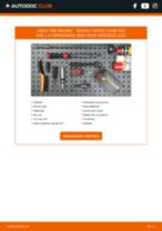 Lépésről-lépésre PDF-útmutató - RENAULT SUPER 5 Box (S40_) Féktárcsa csere