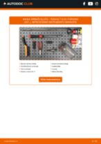 Tiešsaistes rokasgrāmata, kā pašam mainīt Bremžu uzliku kompl., disku bremzes uz RENAULT CLIO I Box (S57_)