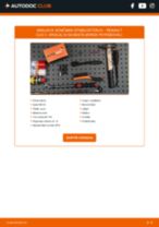 Zamenjavo Šipka stabilizatorja: pdf navodila za RENAULT CLIO