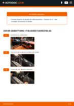 Trin-for-trin PDF-tutorial om skift af MG EP Plus Bremselyskontakt