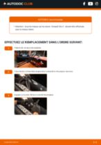 Changement Balais d'essuie-glace avant et arrière RENAULT CLIO : tutoriel en ligne