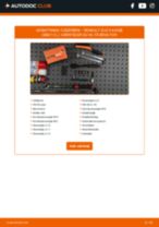 Online manual til udskiftning på egen hånd af Fjäderben på RENAULT CLIO II Box (SB0/1/2_)