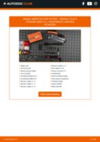 Tiešsaistes rokasgrāmata, kā pašam mainīt Amortizators uz RENAULT CLIO II Box (SB0/1/2_)