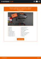 Kako zamenjati zadaj in spredaj Blažilnik RENAULT CLIO II Box (SB0/1/2_) - vodič spletu
