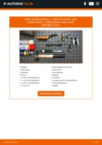 FORD Focus Mk1 Kasten / Kombi (DNW) első és hátsó Kerékcsapágy cseréje: javítási kézikönyv pdf