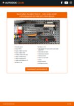 PDF manualul de înlocuire: Set rulment roata AUDI A4 Avant (8E5, B6) spate și față