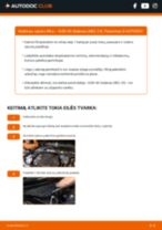 Kaip pakeisti Salono oro filtras AUDI A6 (4B2, C5) - instrukcijos internetinės