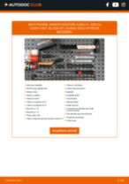 AUDI A4 Convertible (8H7, B6, 8HE, B7) Ammortizzatori sostituzione: tutorial PDF passo-passo