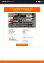 Instalación Cable de accionamiento del embrague AUDI A4 Convertible (8H7, B6, 8HE, B7) - tutorial paso a paso