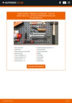 Manual online sobre a substituição de Terminal da barra de direção em AUDI A4 (8D2, B5)