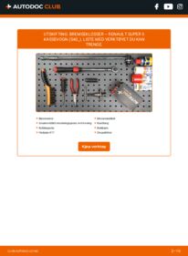 Slik bytter du Bremseklosser 1.6 D Super 5 Van (s40)