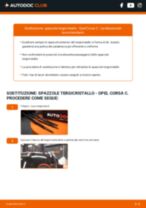 Volvo C30 533 Ganasce Freno sostituzione: tutorial PDF passo-passo