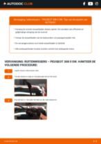 Stap-voor-stap PDF-handleidingen over het veranderen van PEUGEOT 308 SW II Ruitenwissers