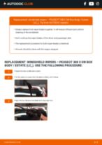 PEUGEOT 308 II SW Box Body / Estate (LC_) 2020 repair manual and maintenance tutorial