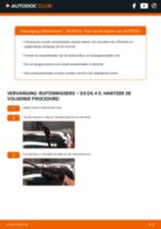 Stap-voor-stap PDF-handleidingen over het veranderen van DS DS 4 II Ruitenwissers
