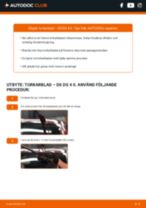 Steg-för-steg-guide i PDF om att byta Torkarblad i DS DS 4 II