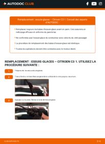 Comment effectuer un remplacement de Essuie-glace 1.4 HDi Citroën C3 Phase 1