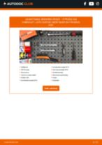 Hvordan skifter man Bremseklods foran og bag CITROËN DS3 Convertible - manual online