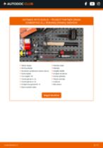 PEUGEOT BIPPER Kompresoriaus padavimo žarna pakeisti: žinynai pdf