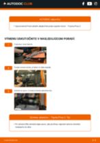 Bezplatný PDF návod na výmenu dielov v aute PRIUS 2015