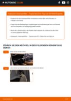 Wie Akkumulator AGM, EFB, GEL 12V beim Skoda Rapid Limousine wechseln - Handbuch online