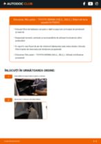 Manual de atelier pentru SIENNA privind reparațiile rutiere în trafic