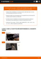 Manual online sobre el cambio de Filtro de cabina por su cuenta en TOYOTA LAND CRUISER (PZJ7_, KZJ7_, HZJ7_, BJ7_, LJ7_, RJ7_)