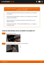 De professionele handleidingen voor Brandstoffilter-vervanging in je Toyota Land Cruiser J7 Pick-up 4.2 D 4x4 (HZJ7__V, HZJ75RP, HZJ79R)