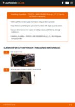 Bytte Kupefilter TOYOTA LAND CRUISER Pickup (_J7_): handleiding pdf