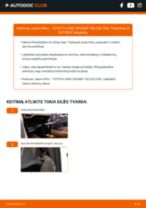 Kaip pakeisti Oro filtras, keleivio vieta mano Land Cruiser Prado 70 Pickup (J70) 4.0 D 4x4 (HJ75, HJ75RP)? Išsamios instrukcijos