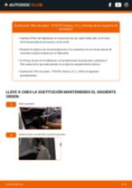 La guía profesional para realizar la sustitución de Escobillas de Limpiaparabrisas en tu Venza AV10 3.5 4WD (GGV15_)