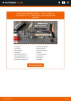 Kostenfreie PDF-Instruktionen zur Wartung am TOYOTA COROLLA Saloon (E15_) in Eigenregie