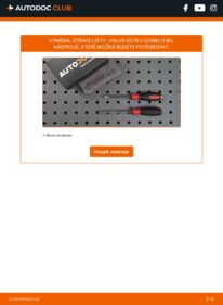 Jak provést výměnu: List stěrače XC70 II Combi (P24, 136) 2.4 D5 AWD