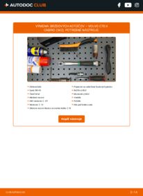 Ako vykonať výmenu: Brzdový kotouč na C70 II Cabrio (542) 2.4 D5