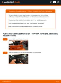 HYBRID Scheibenwischer FLEX AERO kompatibel für Toyota Auris Typ E15