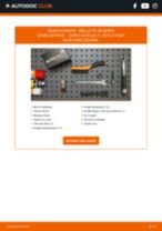 PDF manuel de changement biellette de barre stabilisatrice CUPRA Leon (KL1) arrière et avant