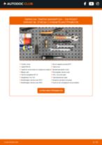 Стъпка по стъпка PDF урок за промяна Ангренажна верига на Skoda Roomster 5j