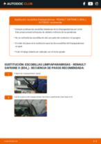 Tutorial de reparación y mantenimiento de RENAULT Safrane I phase 2 Hatchback (B54) 1996