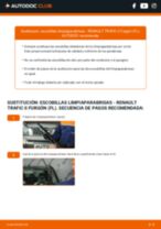 PDF manual sobre mantenimiento TRAFIC II Furgón (FL) 2.0 dCi 115 (FL01, FL0U)