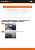 KOLEOS 2017 Reparaturanleitungen für Diesel- und Benzinausführungen