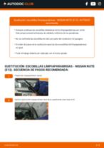 PDF manual sobre mantenimiento NOTE (E12) 1.6 NISMO S