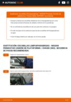 Tutorial de reparación y mantenimiento de NISSAN Primastar Camión de plataforma / Chasis (X83) 2020