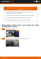 Comment faire le remplacement pour Essuie-glaces sur ma Duster SUV 1.5 dCi (HSAJ) ? Guides étape par étape