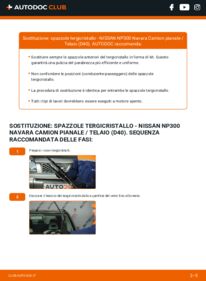 Sostituzione di Tergicristalli Nissan Navara D40 2.5 dCi
