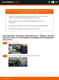 Sostituzione di Tergicristalli RENAULT TRUCKS MASCOTT Box Body / Estate 120.35 (A02100003)