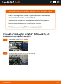 Jak wymienić Pióro wycieraczki Alaskan Pick-up 2.3 dCi 190 4x4 (U3MD)
