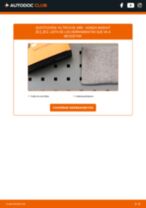 Cambio Elemento filtro de aire HONDA bricolaje - manual pdf en línea